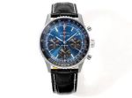 Breitling 43MM in Diameter Navitimer Series B01 Movement Blue with Black Watch